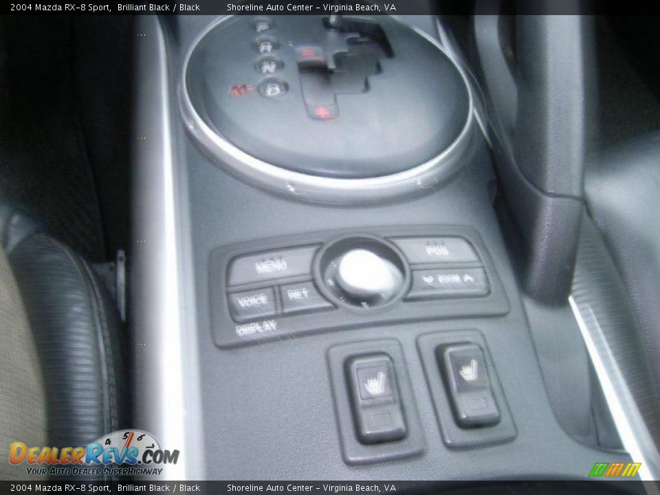 2004 Mazda RX-8 Sport Brilliant Black / Black Photo #22