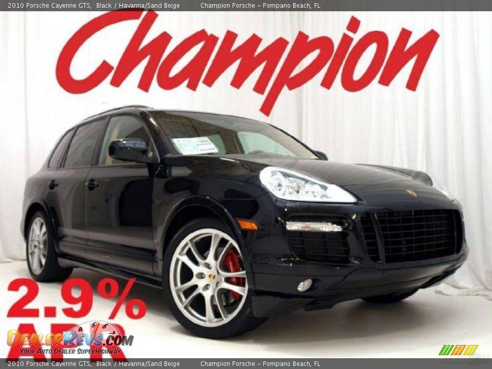 2010 Porsche Cayenne GTS Black / Havanna/Sand Beige Photo #1
