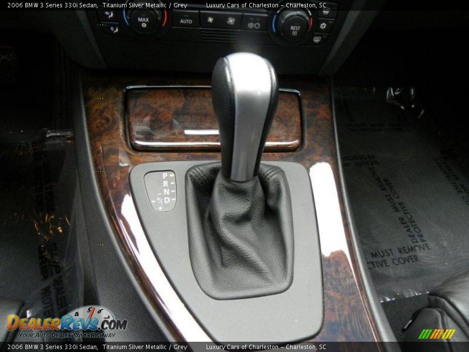 2006 BMW 3 Series 330i Sedan Titanium Silver Metallic / Grey Photo #18
