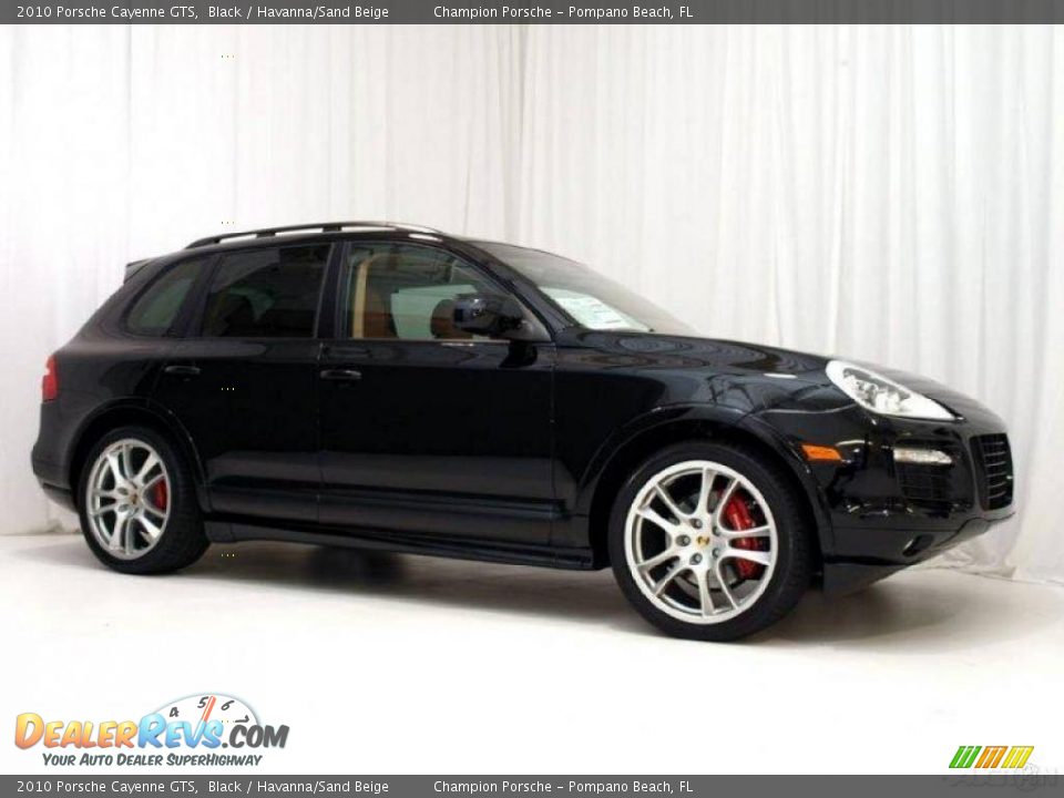 2010 Porsche Cayenne GTS Black / Havanna/Sand Beige Photo #3