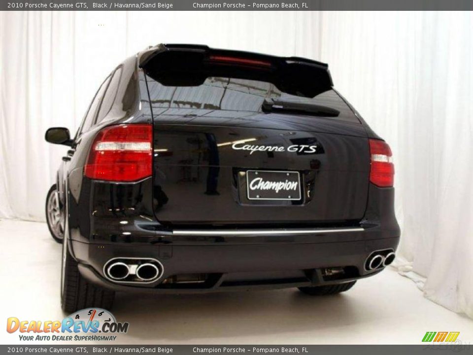2010 Porsche Cayenne GTS Black / Havanna/Sand Beige Photo #4