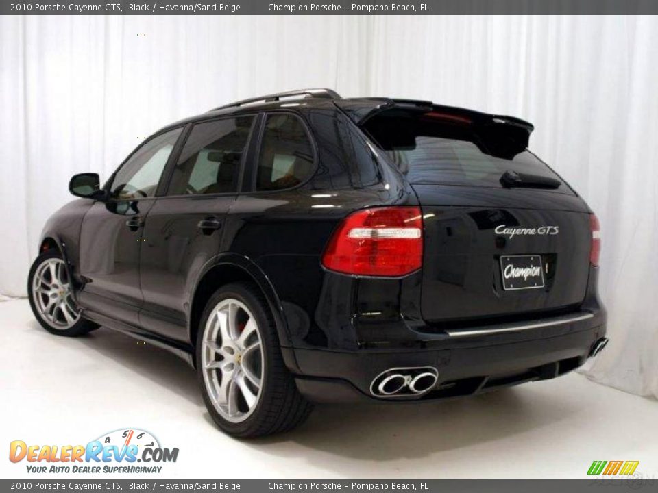 2010 Porsche Cayenne GTS Black / Havanna/Sand Beige Photo #6