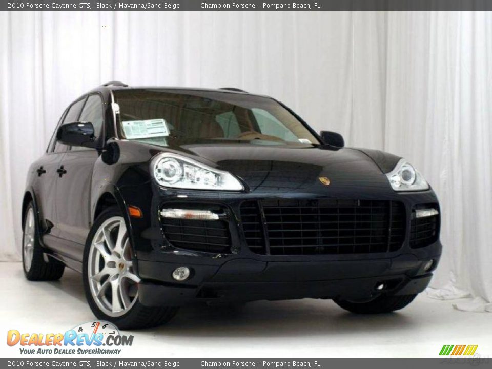 2010 Porsche Cayenne GTS Black / Havanna/Sand Beige Photo #9
