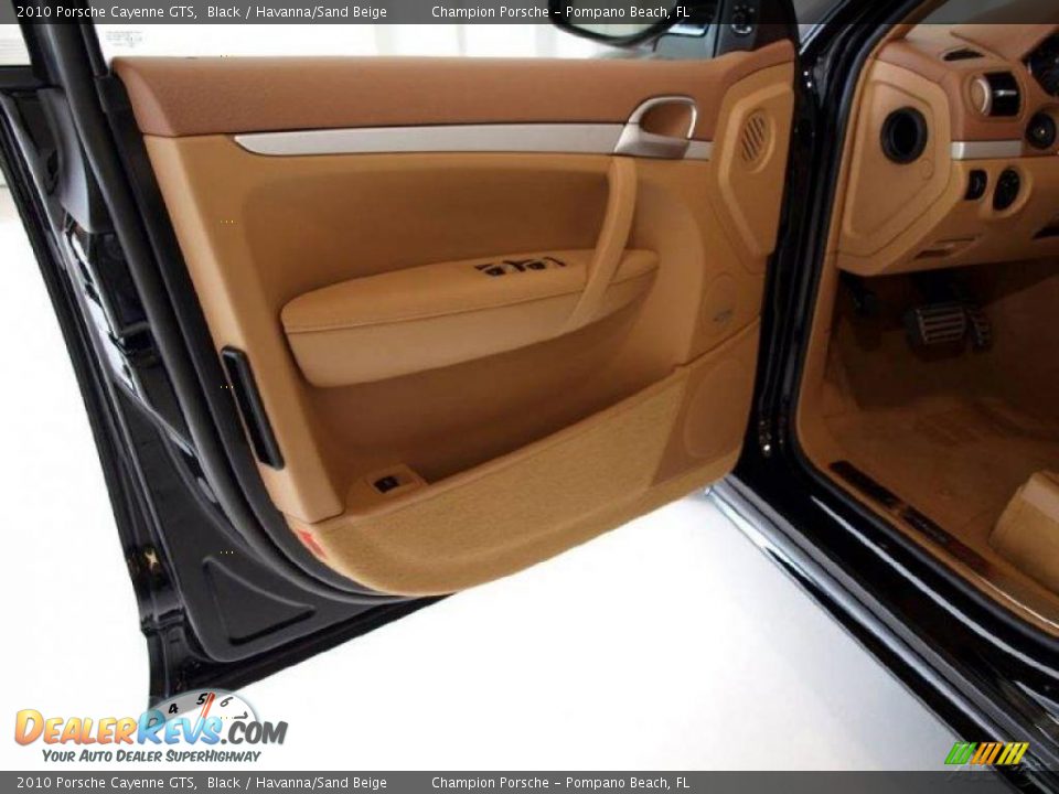 2010 Porsche Cayenne GTS Black / Havanna/Sand Beige Photo #11
