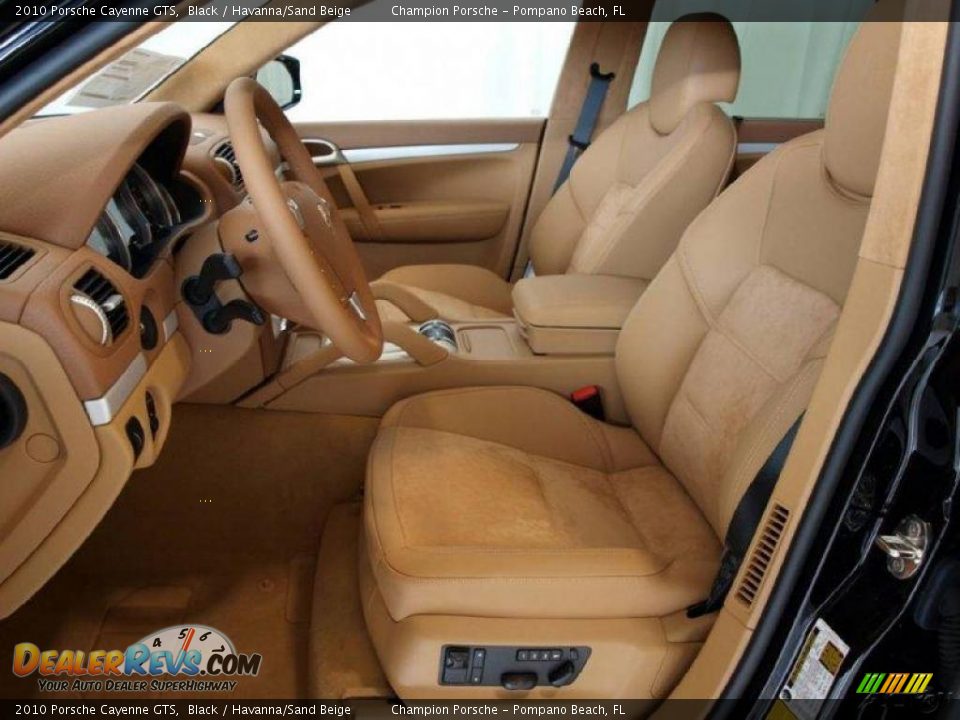 2010 Porsche Cayenne GTS Black / Havanna/Sand Beige Photo #12