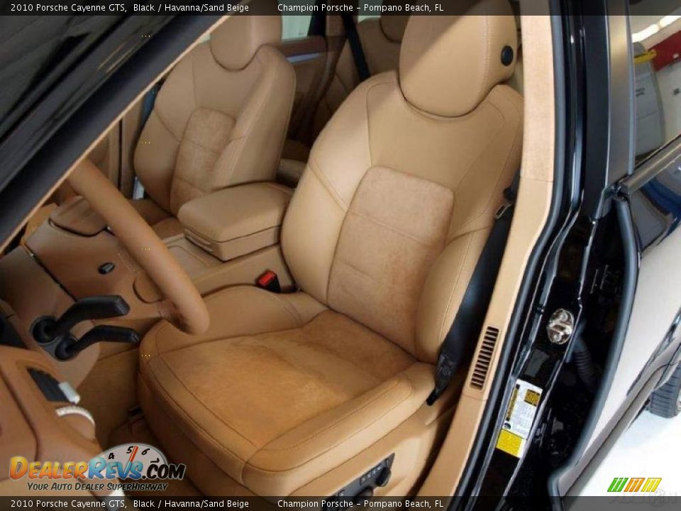 2010 Porsche Cayenne GTS Black / Havanna/Sand Beige Photo #13