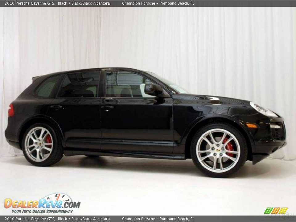 2010 Porsche Cayenne GTS Black / Black/Black Alcantara Photo #3