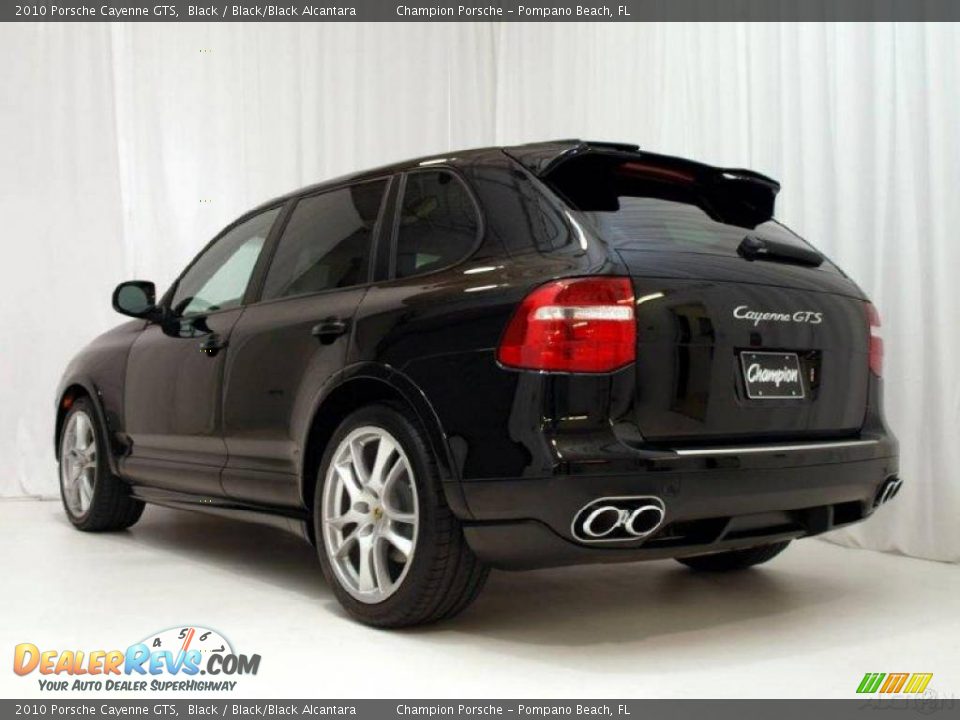 2010 Porsche Cayenne GTS Black / Black/Black Alcantara Photo #5