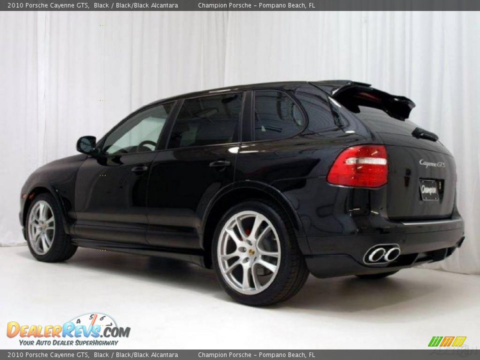 2010 Porsche Cayenne GTS Black / Black/Black Alcantara Photo #6