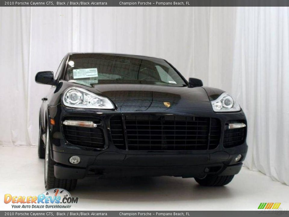 2010 Porsche Cayenne GTS Black / Black/Black Alcantara Photo #8