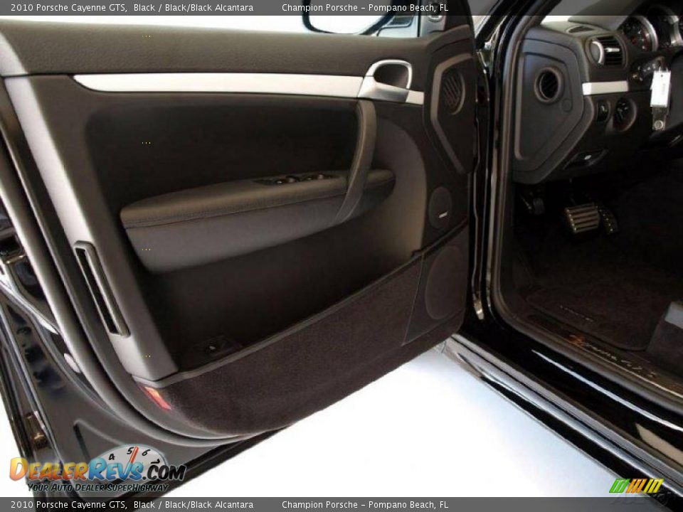 2010 Porsche Cayenne GTS Black / Black/Black Alcantara Photo #10
