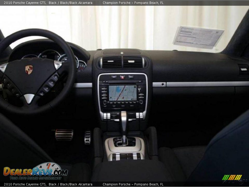 2010 Porsche Cayenne GTS Black / Black/Black Alcantara Photo #13