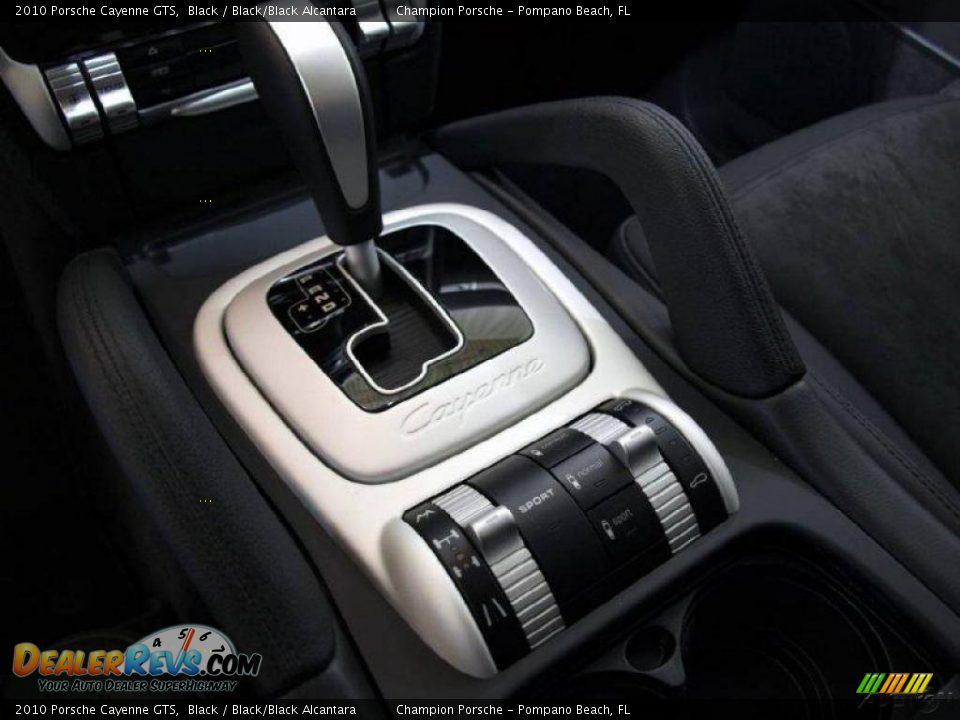 2010 Porsche Cayenne GTS Black / Black/Black Alcantara Photo #14