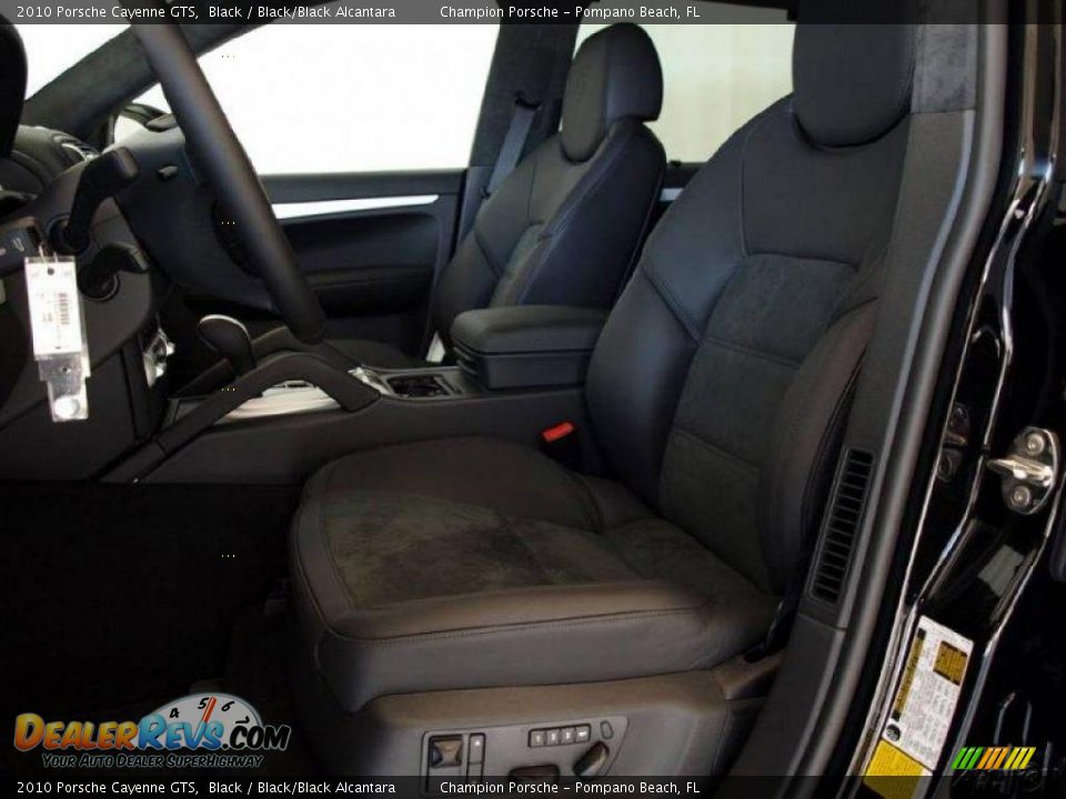 2010 Porsche Cayenne GTS Black / Black/Black Alcantara Photo #15