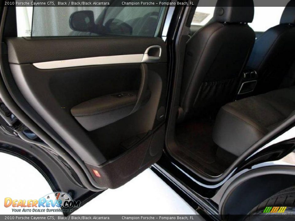 2010 Porsche Cayenne GTS Black / Black/Black Alcantara Photo #16