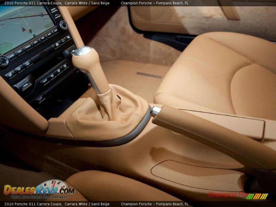 2010 Porsche 911 Carrera Coupe Carrara White / Sand Beige Photo #13