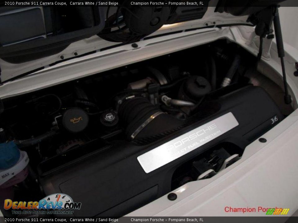 2010 Porsche 911 Carrera Coupe Carrara White / Sand Beige Photo #18