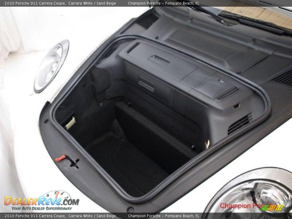 2010 Porsche 911 Carrera Coupe Carrara White / Sand Beige Photo #19