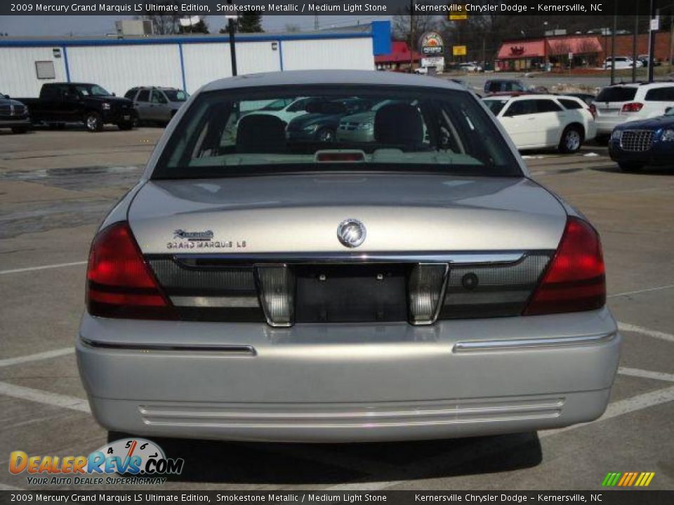 2009 Mercury Grand Marquis LS Ultimate Edition Smokestone Metallic / Medium Light Stone Photo #4