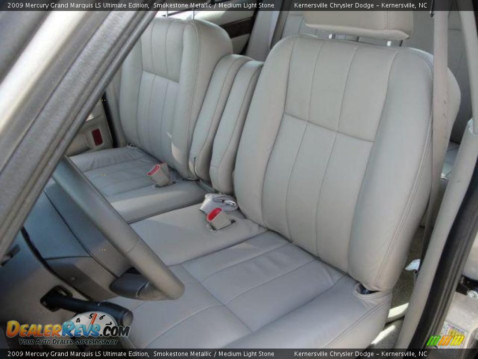 2009 Mercury Grand Marquis LS Ultimate Edition Smokestone Metallic / Medium Light Stone Photo #10