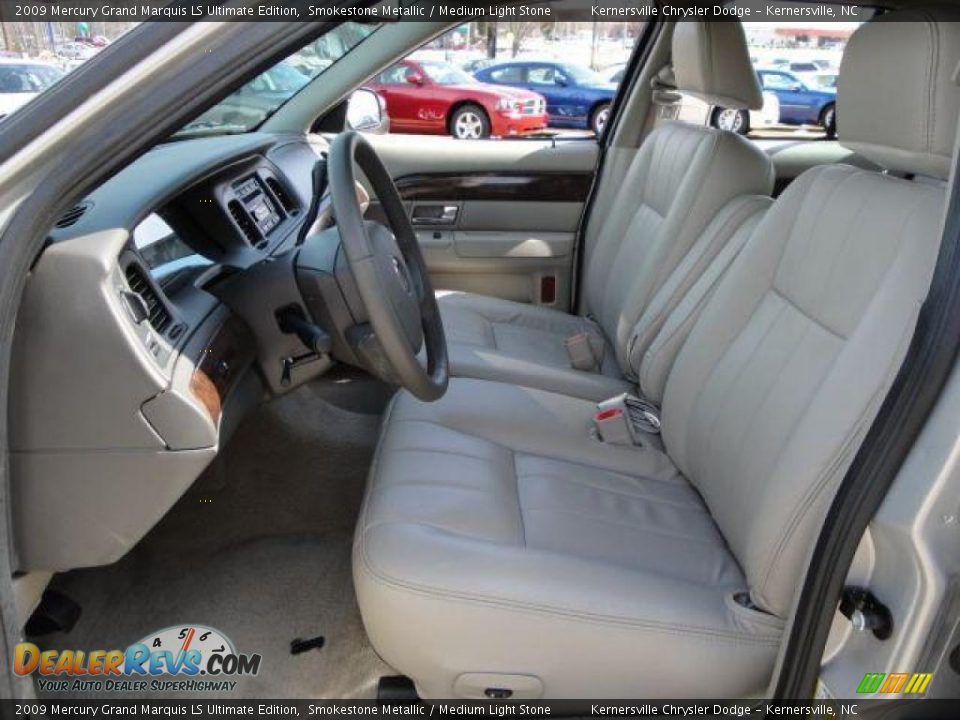 2009 Mercury Grand Marquis LS Ultimate Edition Smokestone Metallic / Medium Light Stone Photo #11