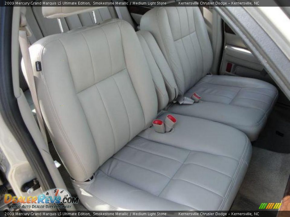 2009 Mercury Grand Marquis LS Ultimate Edition Smokestone Metallic / Medium Light Stone Photo #15