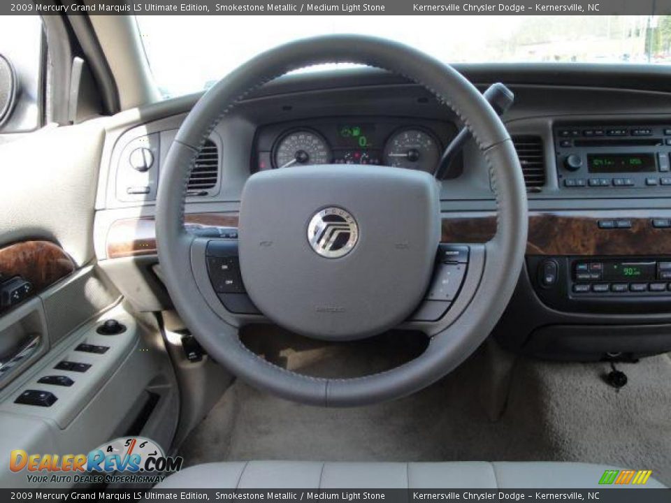 2009 Mercury Grand Marquis LS Ultimate Edition Smokestone Metallic / Medium Light Stone Photo #19