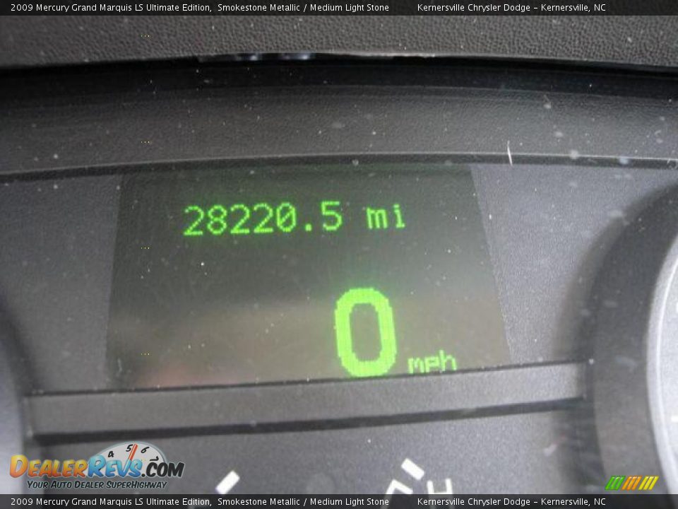 2009 Mercury Grand Marquis LS Ultimate Edition Smokestone Metallic / Medium Light Stone Photo #27