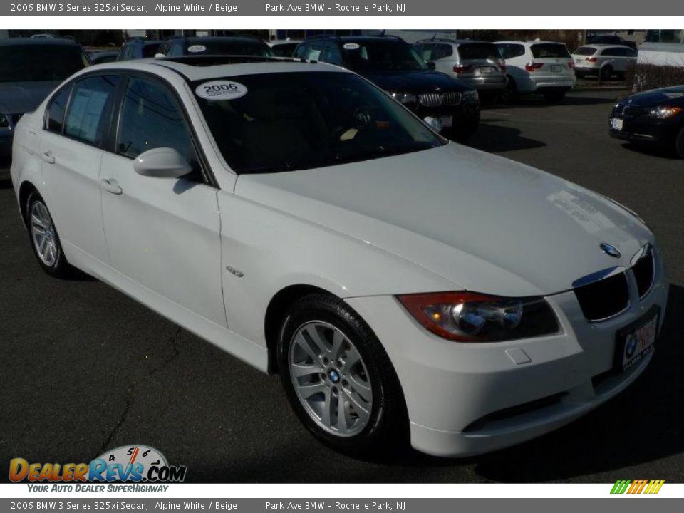 2006 BMW 3 Series 325xi Sedan Alpine White / Beige Photo #2