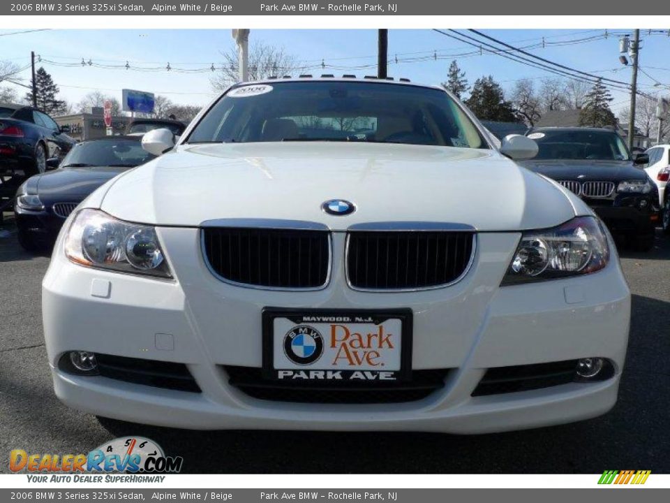2006 BMW 3 Series 325xi Sedan Alpine White / Beige Photo #6