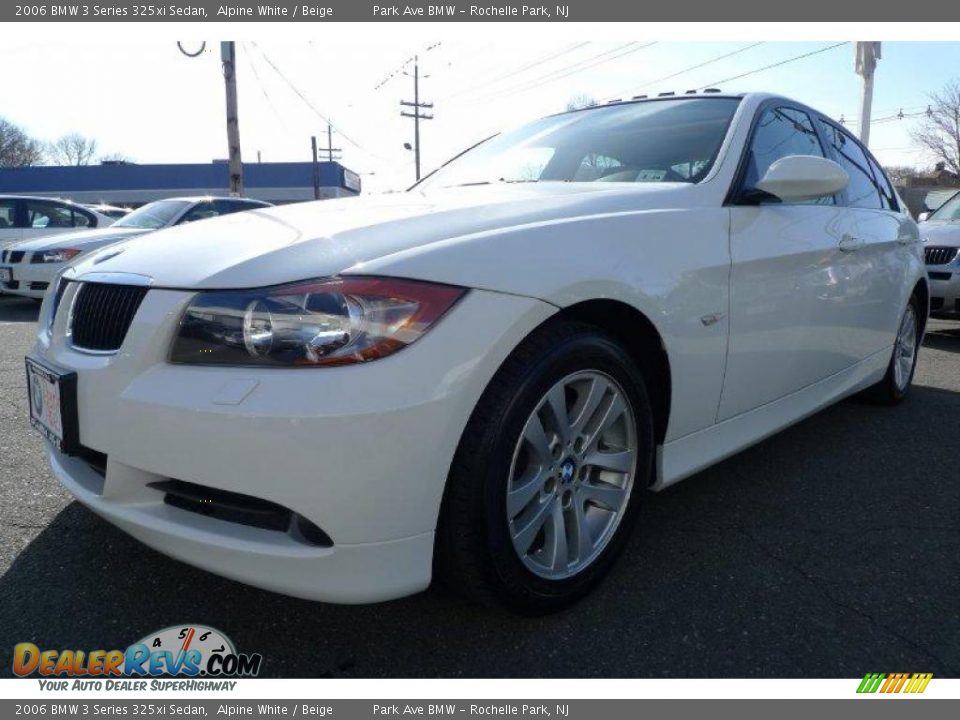 2006 BMW 3 Series 325xi Sedan Alpine White / Beige Photo #8