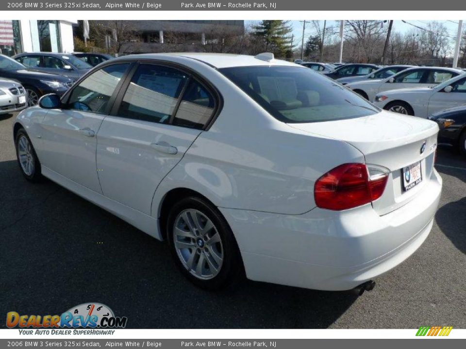 2006 BMW 3 Series 325xi Sedan Alpine White / Beige Photo #10