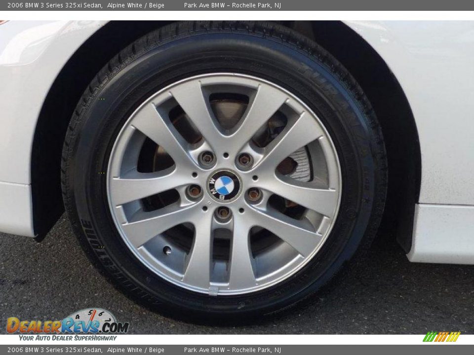 2006 BMW 3 Series 325xi Sedan Alpine White / Beige Photo #20