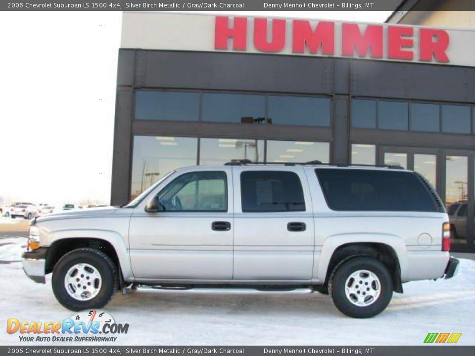 2006 Chevrolet Suburban LS 1500 4x4 Silver Birch Metallic / Gray/Dark Charcoal Photo #1