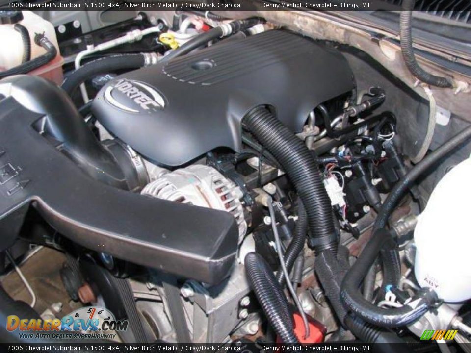 2006 Chevrolet Suburban LS 1500 4x4 Silver Birch Metallic / Gray/Dark Charcoal Photo #14
