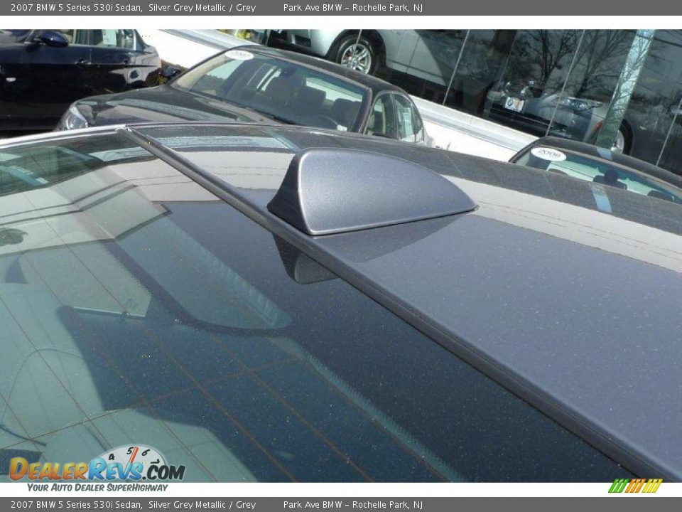 2007 BMW 5 Series 530i Sedan Silver Grey Metallic / Grey Photo #20