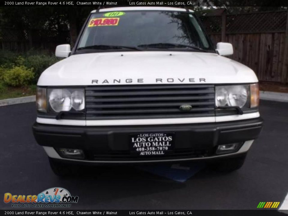 2000 Land Rover Range Rover 4.6 HSE Chawton White / Walnut Photo #1