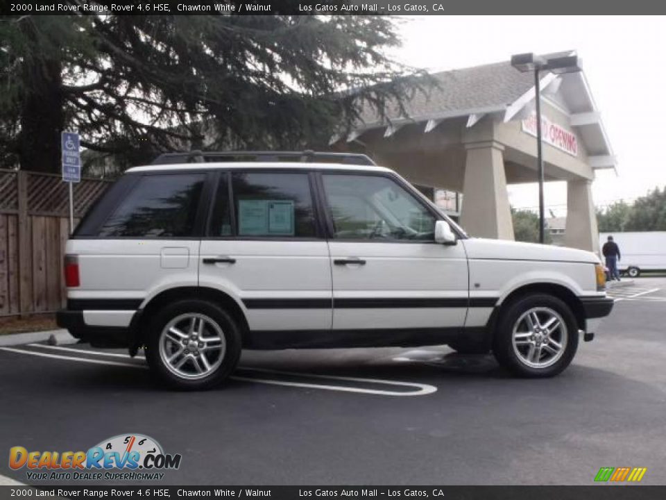 2000 Land Rover Range Rover 4.6 HSE Chawton White / Walnut Photo #2