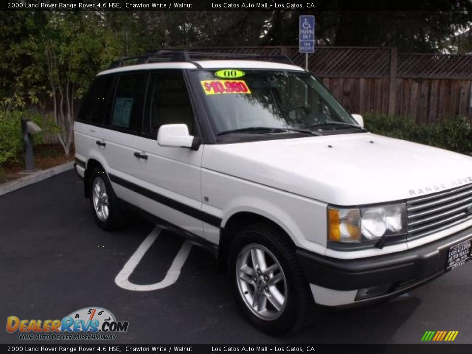 2000 Land Rover Range Rover 4.6 HSE Chawton White / Walnut Photo #3