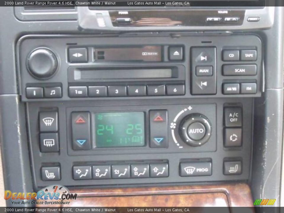 2000 Land Rover Range Rover 4.6 HSE Chawton White / Walnut Photo #8