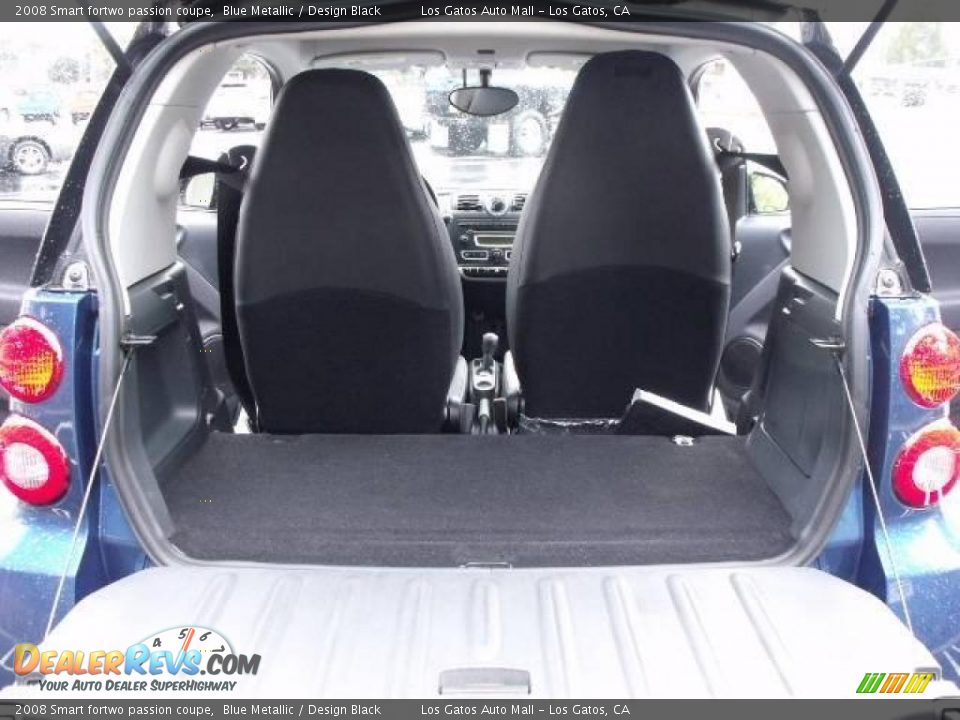 2008 Smart fortwo passion coupe Blue Metallic / Design Black Photo #5