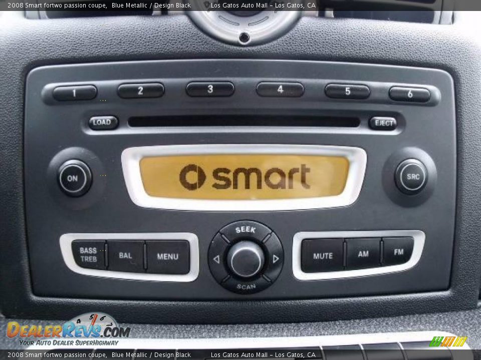2008 Smart fortwo passion coupe Blue Metallic / Design Black Photo #7