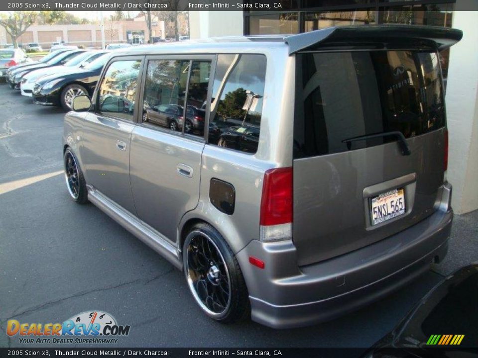 2005 Scion xB Thunder Cloud Metallic / Dark Charcoal Photo #7