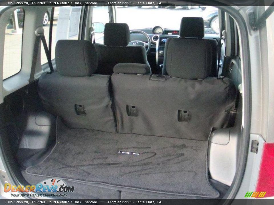 2005 Scion xB Thunder Cloud Metallic / Dark Charcoal Photo #9
