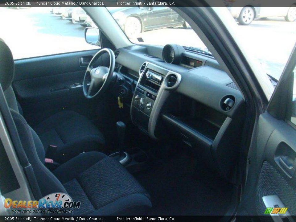 2005 Scion xB Thunder Cloud Metallic / Dark Charcoal Photo #10