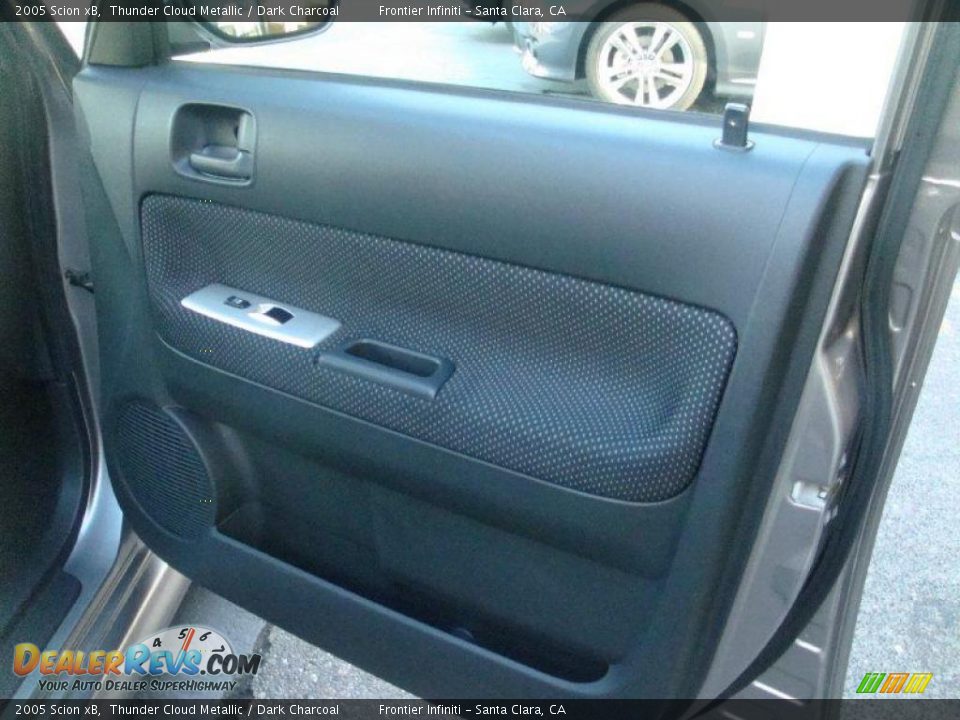 2005 Scion xB Thunder Cloud Metallic / Dark Charcoal Photo #11