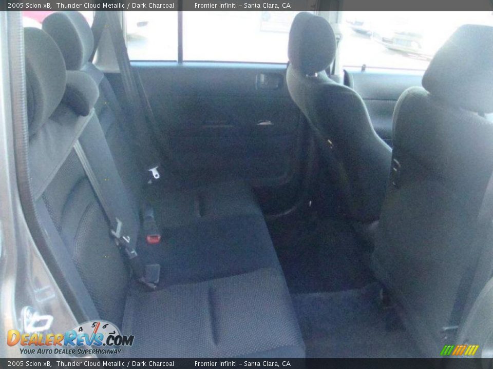 2005 Scion xB Thunder Cloud Metallic / Dark Charcoal Photo #12