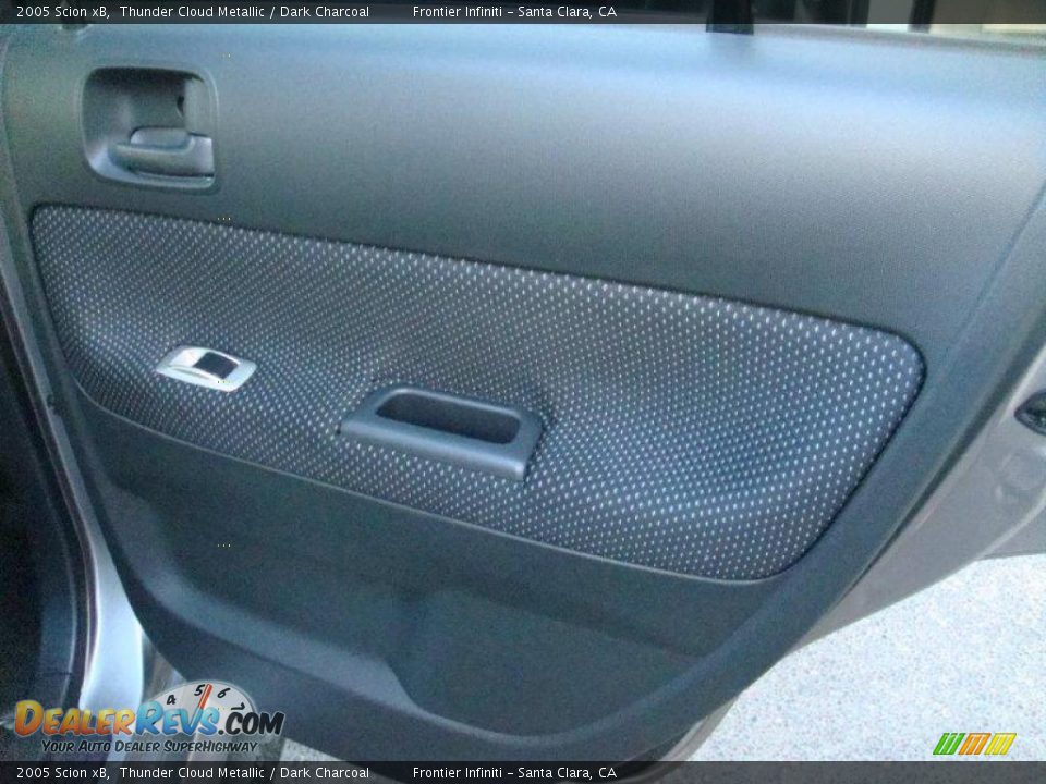 2005 Scion xB Thunder Cloud Metallic / Dark Charcoal Photo #13