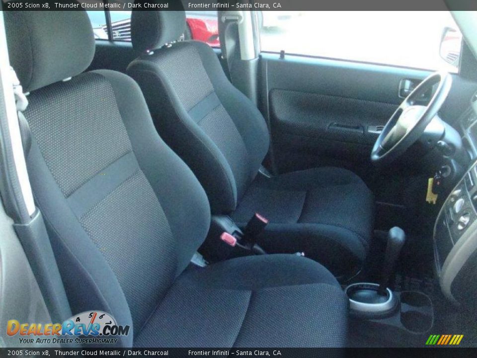 2005 Scion xB Thunder Cloud Metallic / Dark Charcoal Photo #14