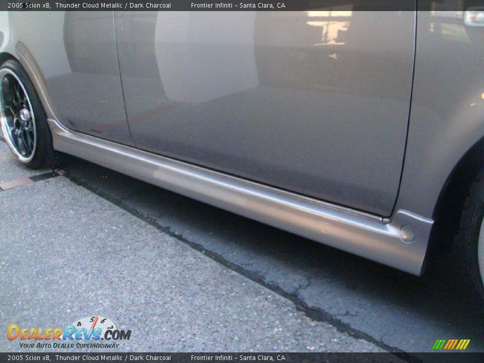 2005 Scion xB Thunder Cloud Metallic / Dark Charcoal Photo #15